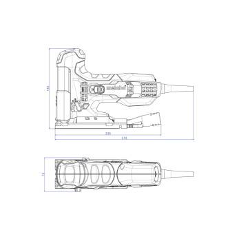 Metabo ubodna testera STE 100 QUICK + GRATIS kofer 601100500-2